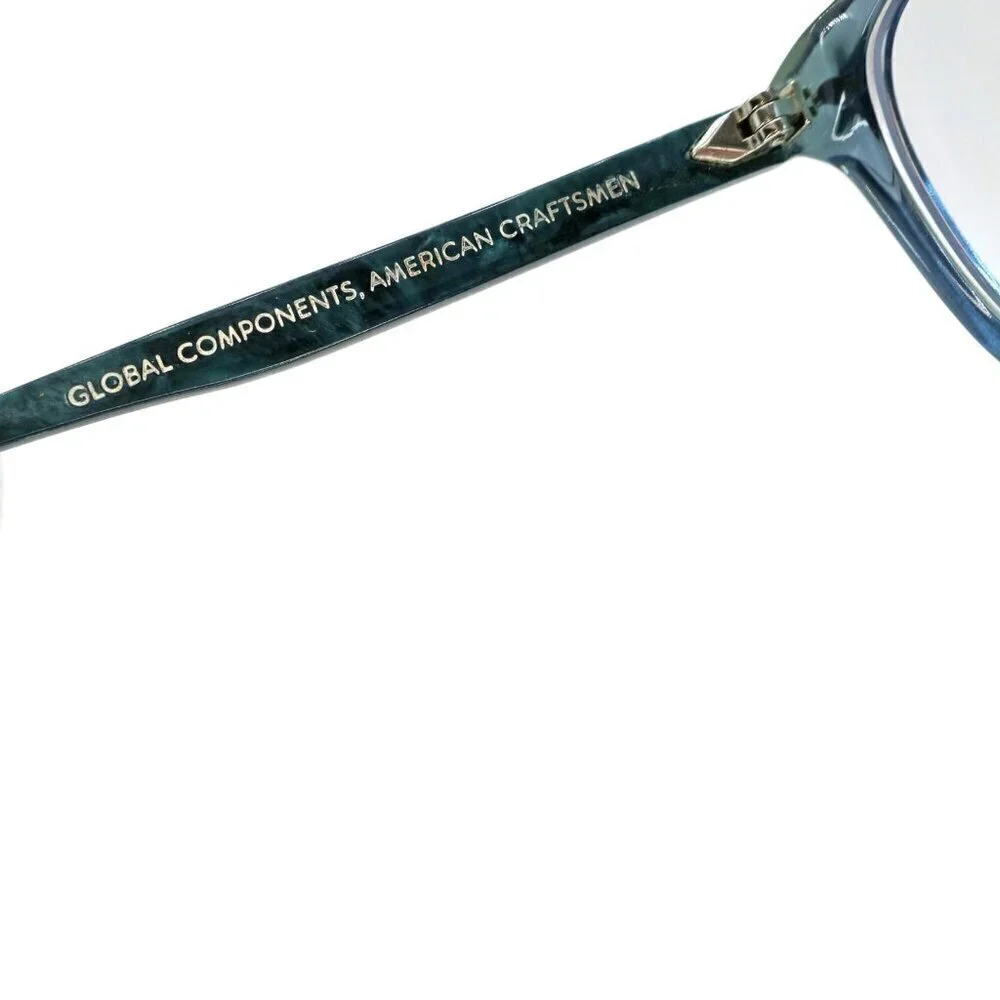 State Drexel Seaspray Malachite Eyeglass Frames Glasses Made In USA 54[]17-140